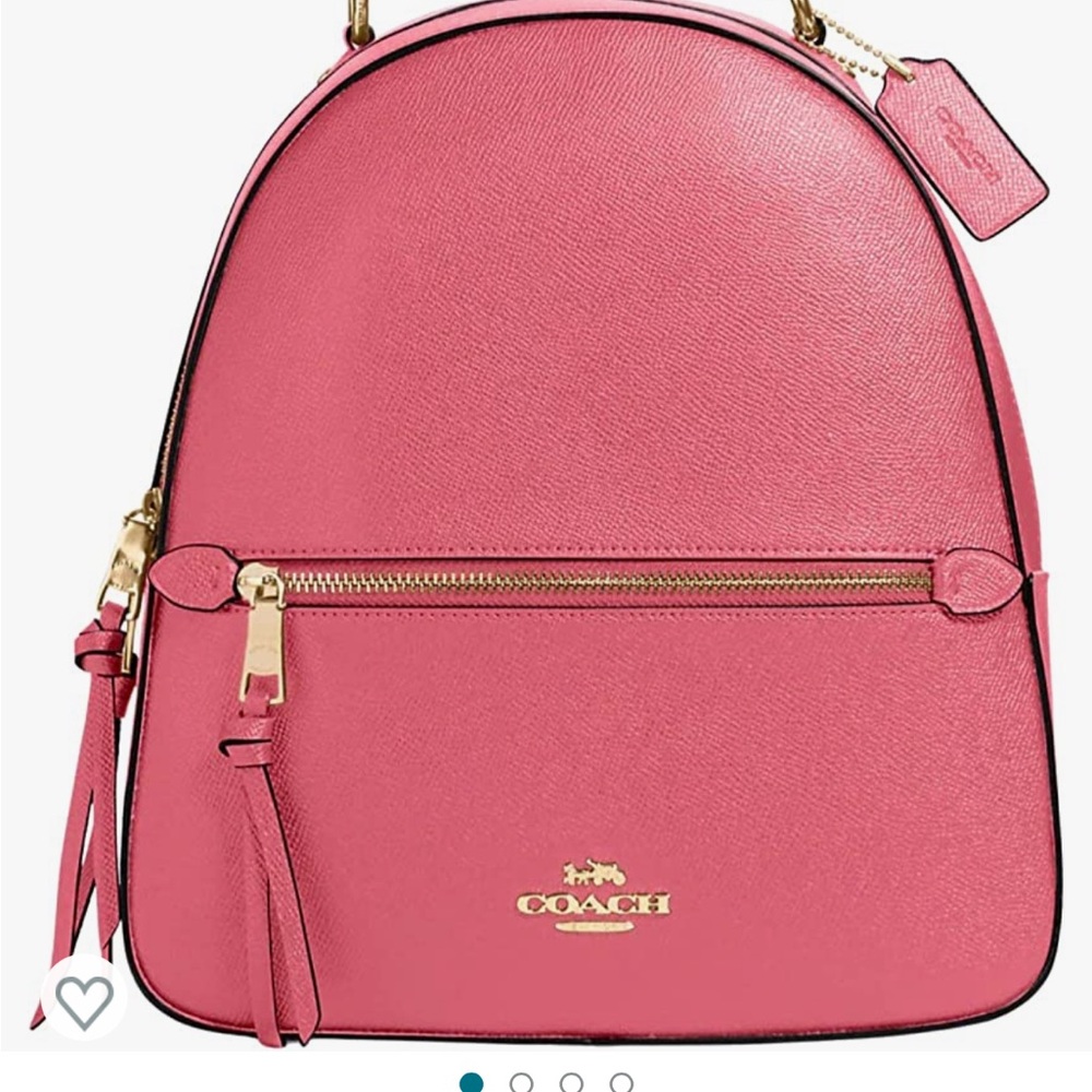 Coach Jordyn Backpack Crossgrain leather